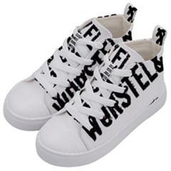 Its A German Thing Bier Brezel Wurstel Strudel Schnitzel Kids  Mid-top Canvas Sneakers by ConteMonfrey