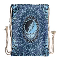 Grateful Dead Butterfly Pattern Drawstring Bag (large) by Bedest