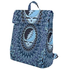 Grateful Dead Butterfly Pattern Flap Top Backpack