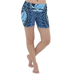 Grateful Dead Butterfly Pattern Lightweight Velour Yoga Shorts by Bedest