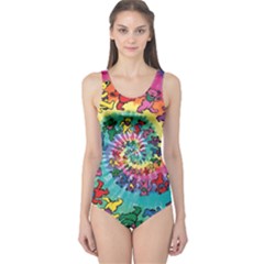 Grateful Dead Artsy One Piece Swimsuit by Bedest