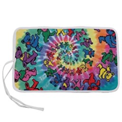 Grateful Dead Bears Tie Dye Vibrant Spiral Pen Storage Case (l) by Bedest