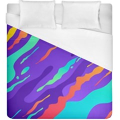Multicolored Abstract Background Duvet Cover (king Size)