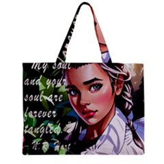 Love Quotes Design Zipper Mini Tote Bag by TShirt44