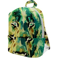 Love The Tiger Zip Up Backpack by TShirt44