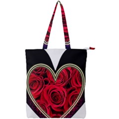 Love Design Double Zip Up Tote Bag by TShirt44