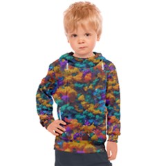 Color-for-a-line Kids  Hooded Pullover by aline