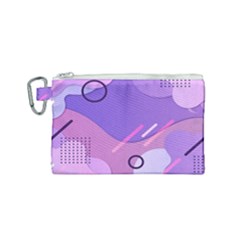 Colorful Labstract Wallpaper Theme Canvas Cosmetic Bag (small)