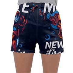 Make Devil Discovery  Sleepwear Shorts by Saikumar