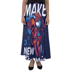 Make Devil Discovery  Flared Maxi Skirt by Saikumar
