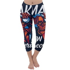 Make Devil Discovery  Capri Winter Leggings  by Saikumar