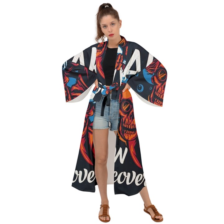 Make devil discovery  Maxi Kimono