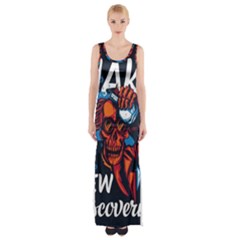 Make Devil Discovery  Thigh Split Maxi Dress by Saikumar