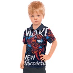 Make Devil Discovery  Kids  Polo T-shirt