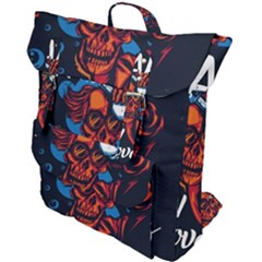 Make Devil Discovery  Buckle Up Backpack by Saikumar