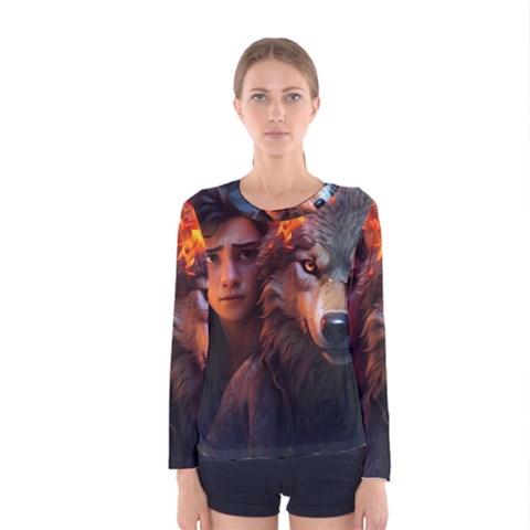 Be Fearless Women s Long Sleeve T-shirt by Saikumar