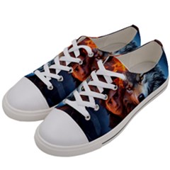 Be Fearless Women s Low Top Canvas Sneakers by Saikumar