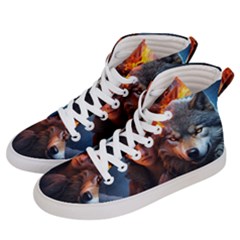 Be Fearless Men s Hi-top Skate Sneakers by Saikumar