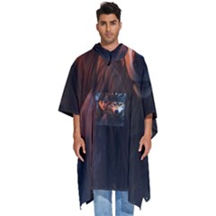 Be Fearless Men s Hooded Rain Ponchos by Saikumar