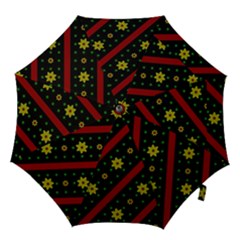 Background Pattern Texture Design Hook Handle Umbrellas (large) by Jatiart