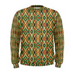 Pattern Design Vintage Abstract Men s Sweatshirt