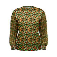 Pattern Design Vintage Abstract Women s Sweatshirt