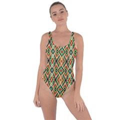 Pattern Design Vintage Abstract Bring Sexy Back Swimsuit