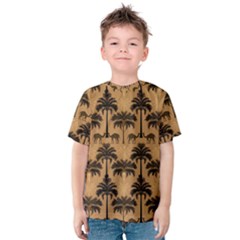 Peacock Feathers Kids  Cotton T-shirt