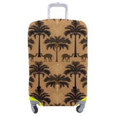 Cat Jigsaw Puzzle Luggage Cover (medium) by Jatiart