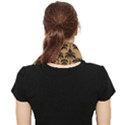 Camel Palm Tree Patern Face Covering Bandana (Triangle) View2