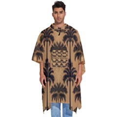 Cat Jigsaw Puzzle Men s Hooded Rain Ponchos by Jatiart