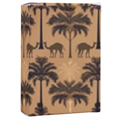 Camel Palm Tree Patern Playing Cards Single Design (rectangle) With Custom Box
