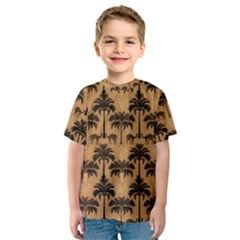 Background Abstract Pattern Design Kids  Sport Mesh T-shirt