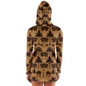 Pattern Symmetry Stack Texture Long Sleeve Hooded T-shirt View2