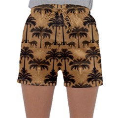 Pattern Symmetry Stack Texture Sleepwear Shorts