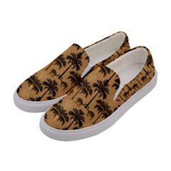 Pattern Background Decorative Women s Canvas Slip Ons