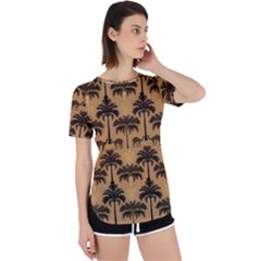 Pattern Background Decorative Perpetual Short Sleeve T-shirt