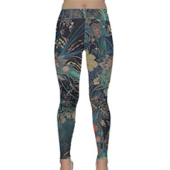 Bird Flower Tree Forest Classic Yoga Leggings