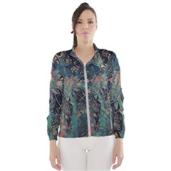 Flowers Trees Forest Women s Windbreaker