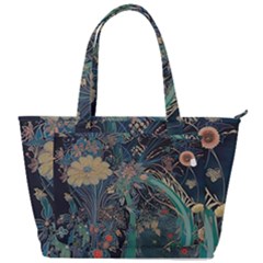 Bird Flower Tree Forest Back Pocket Shoulder Bag 