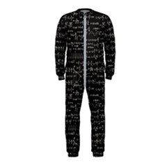 Math Equations Formulas Pattern Onepiece Jumpsuit (kids) by Ravend