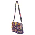 Exotic Seamless Pattern With Parrots Fruits Shoulder Bag with Back Zipper View2