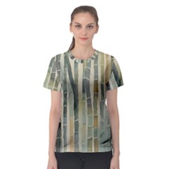 Bamboo Plants Women s Sport Mesh T-shirt