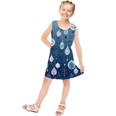 Ball Bauble Winter Kids  Tunic Dress