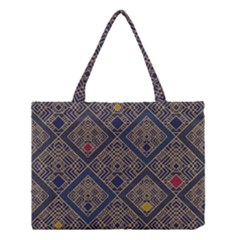 Pattern Seamless Antique Luxury Medium Tote Bag by Ravend