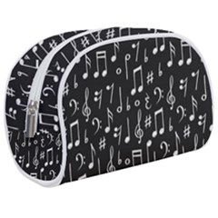 Chalk Music Notes Signs Seamless Pattern Make Up Case (medium)