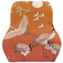 Japanese Crane Painting Of Birds Car Seat Back Cushion  View1