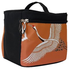 Japanese Crane Painting Of Birds Make Up Travel Bag (Big)