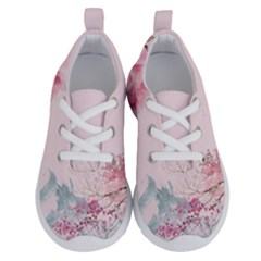 Pink Chinese Style Cherry Blossom Running Shoes