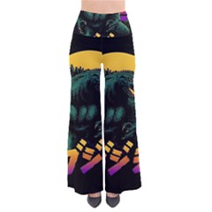 Godzilla Retrowave So Vintage Palazzo Pants